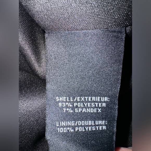 Bagatelle Collection Black and Gold Jacquard Floral Skirt - Picture 4 of 5